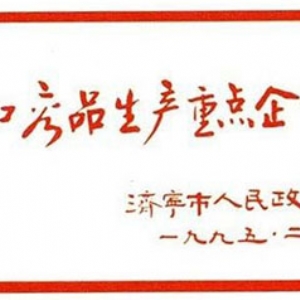 出口產(chǎn)品生產(chǎn)重點(diǎn)企業(yè)